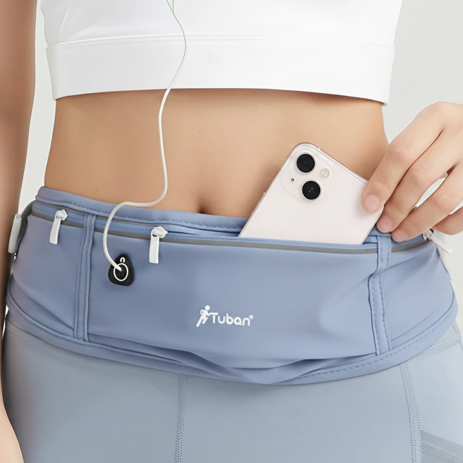 에어스텝 러닝벨트 방수 힙색 휴대폰수납 슬림 초경량 마라톤 조깅 스포츠 허리가방