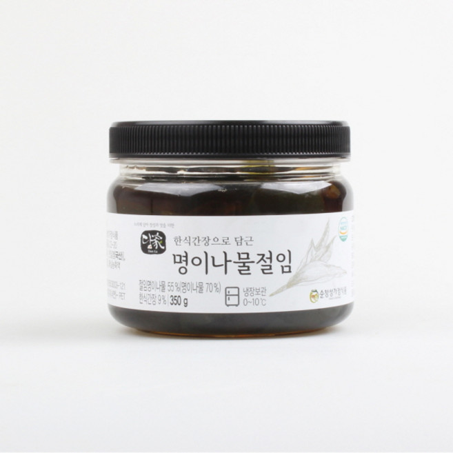 (무료배송)순창 성가정식품/명이나물 절임(수입산), 350g, 2개