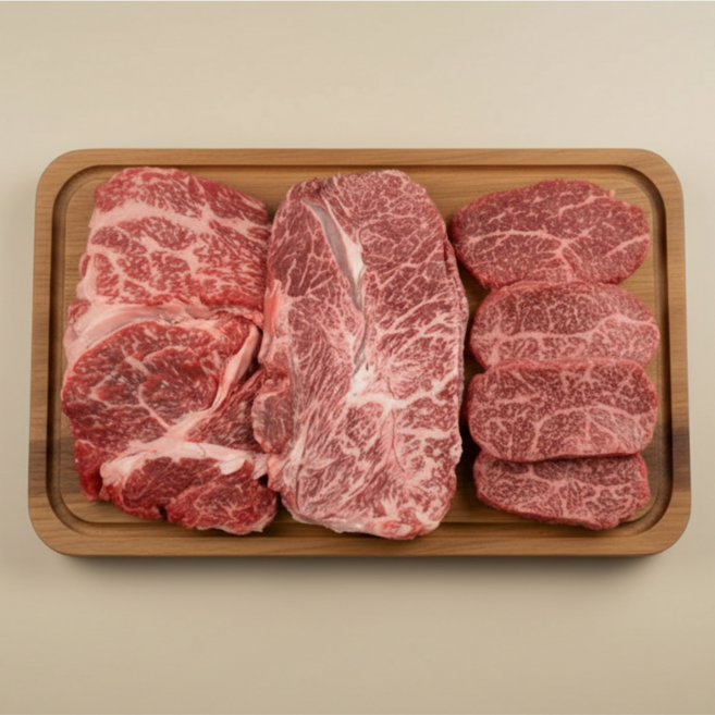 1++ 한우 투뿔 600g 구이용 소고기, 1개