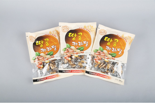 미담제과 마산옛날땅콩캬라멜, 5개, 300g