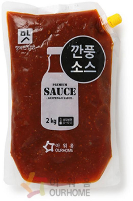 아워홈 행복한맛남 깐풍소스, 2kg, 6개