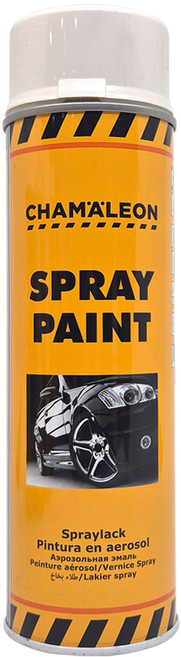독일제 카멜레온 아크릴 스프레이 클리어코트 500ml, 화이트유광(26414), 1개