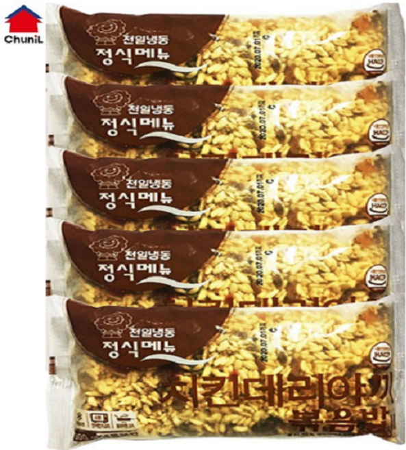 풀빛마을 천일 볶음밥 치킨데리야끼볶음밥 300g 5봉, 5개