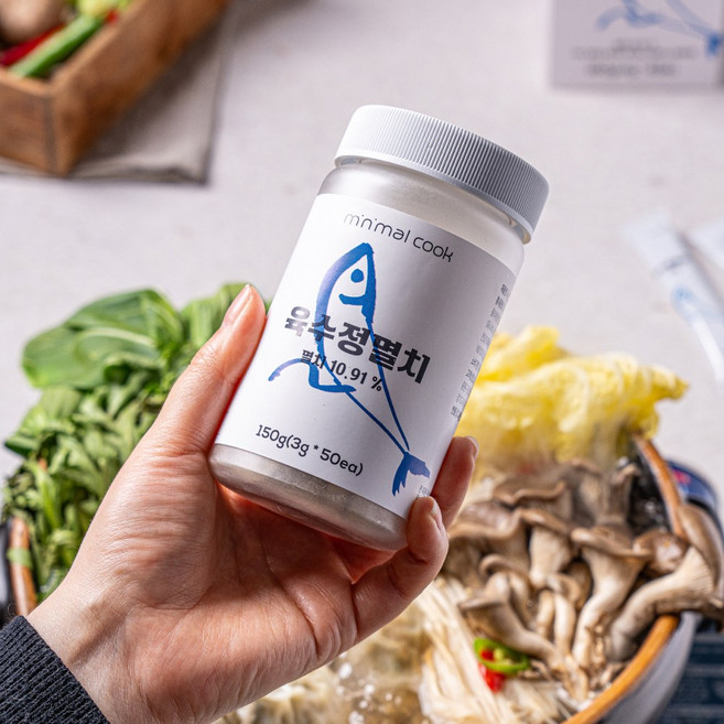 미니멀쿡 육수정 멸치 3g x 50p, 150g, 1개