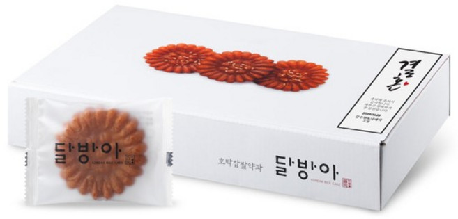 달방아 센스있는 답례품 결혼식 돌잔치 외국인선물(강정+약과 10세트), 800g, 10세트