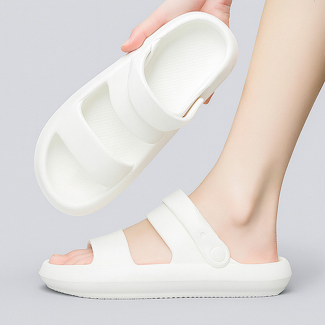 스코프어스 남녀공용 발편한 EVA 쿠션 스트랩 여름 샌들 슬리퍼