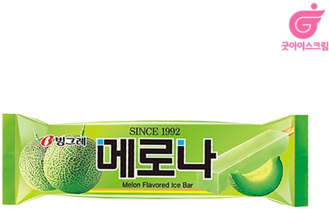 [빙그레] 메로나, 75ml, 40개