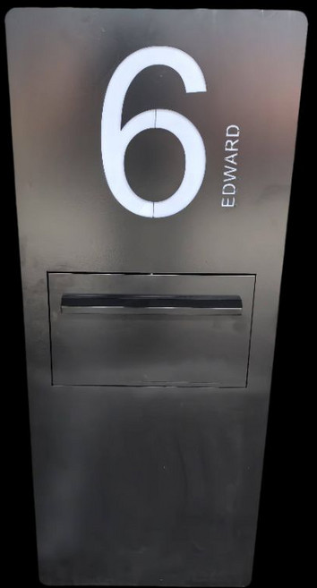 택배 가정용 무인 보관함 수납함 원룸 캐비닛 야외, 1단, 맞춤 제작