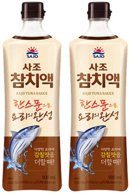 사조 참치액 요리용 소스 풍미를 더하다, 2개, 900ml