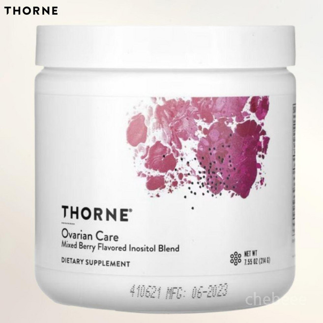 쏜리서치 오바리안 케어 혼합 베리 엽산 이노시톨 코엔자임 Q10 녹차 석류 214 g, 1개, 214g