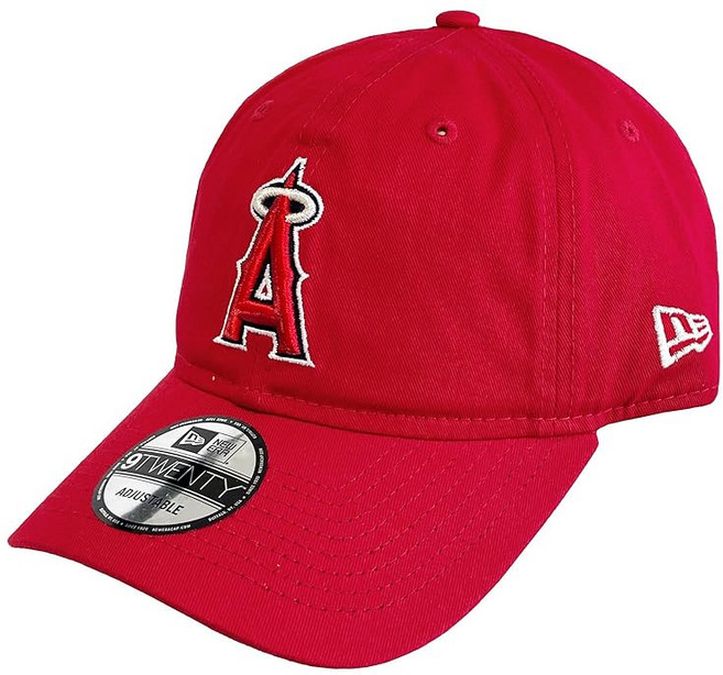New Era Los Angeles Angels of Anaheim MLB 9twenty 코어 클래식 캡 레드 로스앤젤레스