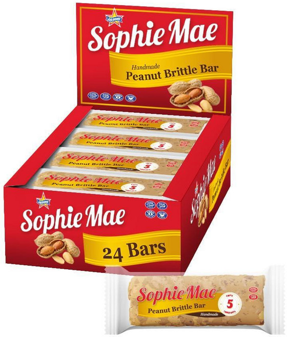소피 메이 피넛 브리틀 바 63.8g 24개입, 1개
