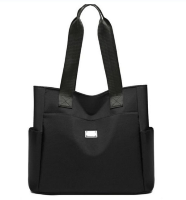 심플나인 여성 데일리 캔버스 숄더백