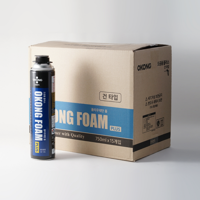 오공 우레탄 폼 플러스 건타입, 15개