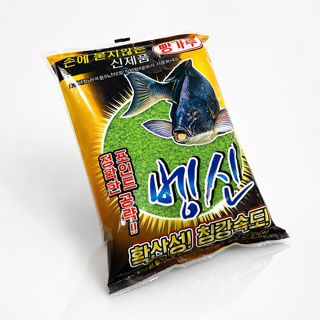 해원 벵신 빵가루 손에 뭍지 않는 녹색 벵에돔, 1개, 600ml