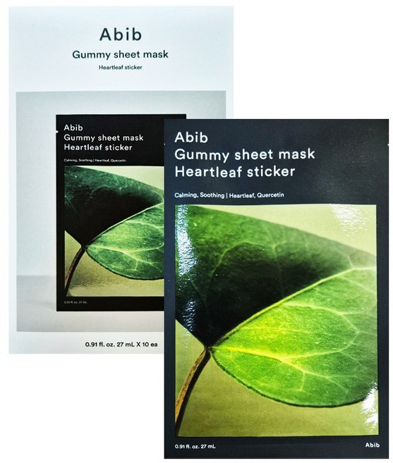 아비브 껌딱지 시트 마스크 어성초 스티커, 10개입, 1개