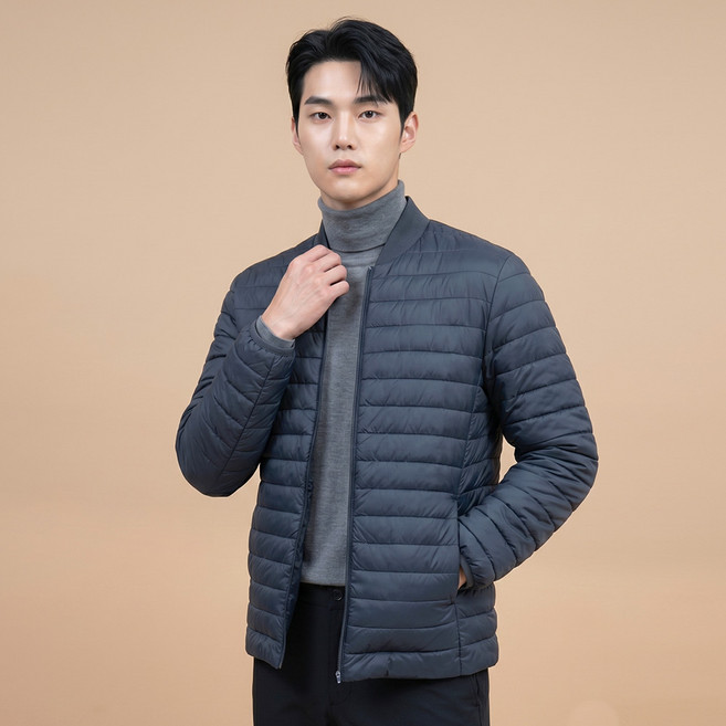 8위 - [김영주스포츠] 남성 겨울 경량 패딩 자켓_프리미엄 나일론 추위사냥 경량 패딩 점퍼 아우터