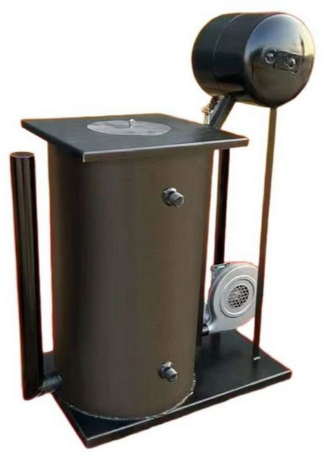 폐오일 난로 보일러 스토브 오일 연소로 온수 가게 열풍기 40W 연소 4다리 사각, 오일스토브 공구 스프레이 페인트 비고