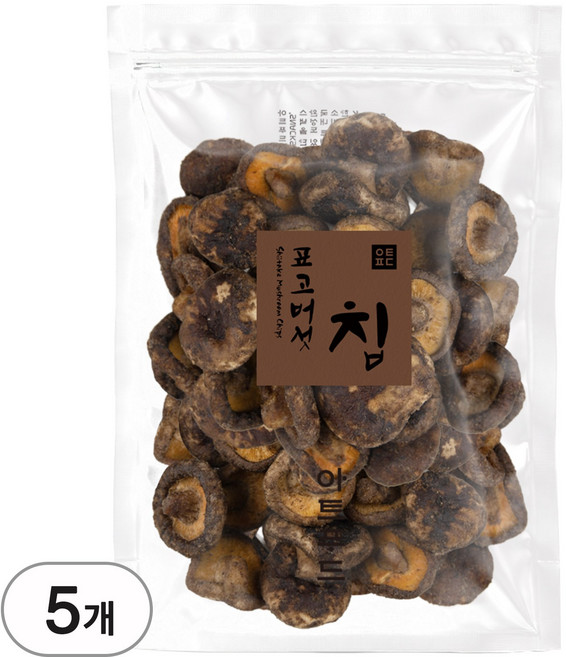 아트푸드 표고버섯칩, 5개, 100g