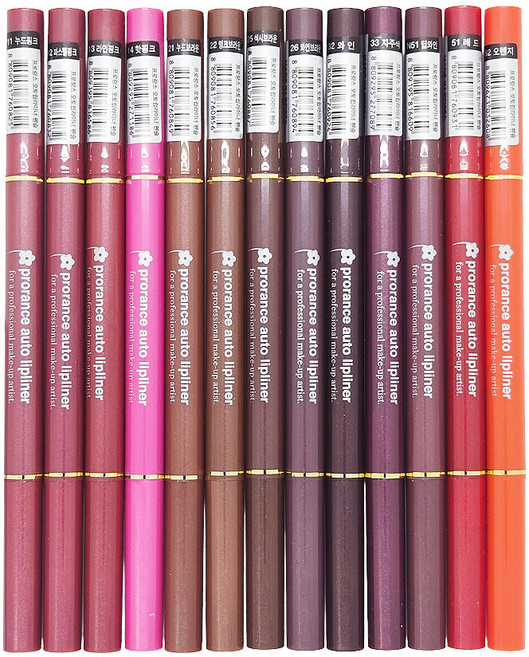 프로랑스 오토 립라이너 펜슬 본품, 본품-32호와인, 2개