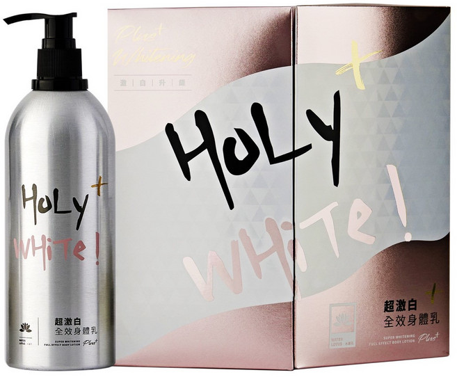 HOLY WHITE+ 超激白全效身體乳, 1個, 500ml