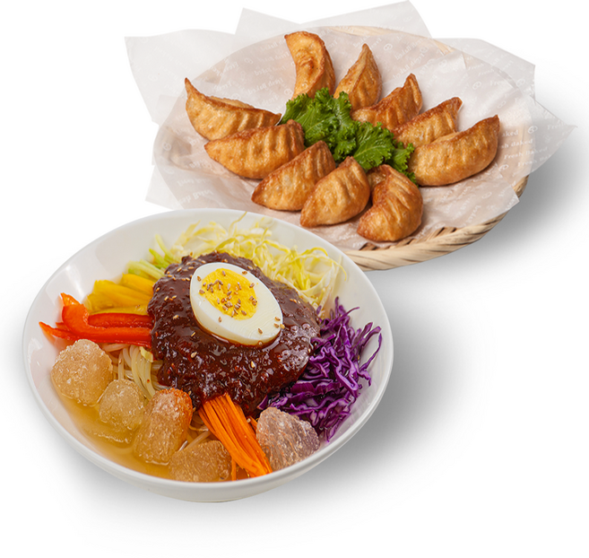 보영만두 고기군만두1kg + 냉쫄면 4인 세트(중간맛), 3.02kg, 1개