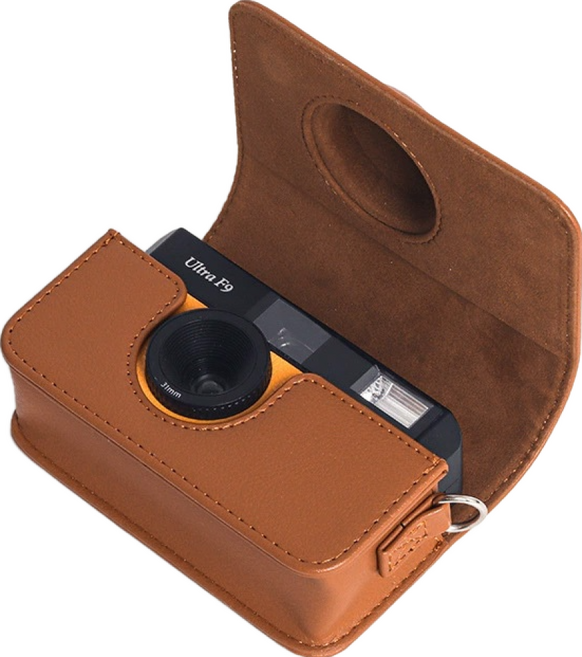 柯達 KODAK H35 H35N 復古半格相機 (含發票 送電池) 可換底片, 棕色通用皮套(無主機）, 1個