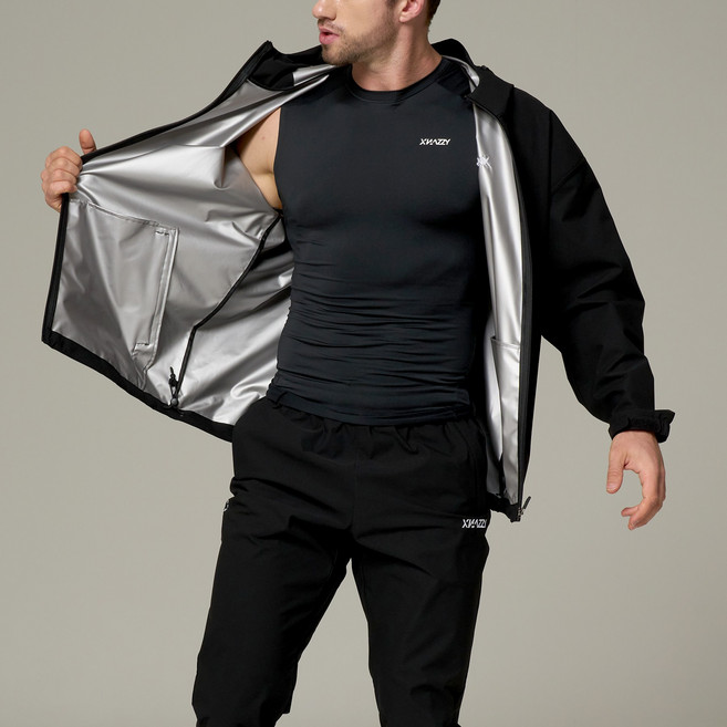 엑스네지 플렉스프로 스웻 자켓 XN22FWSSJK02 [BLACK]