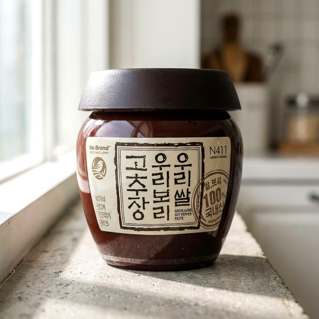 노브랜드 우리쌀 우리보리 고추장 1kg, 4개