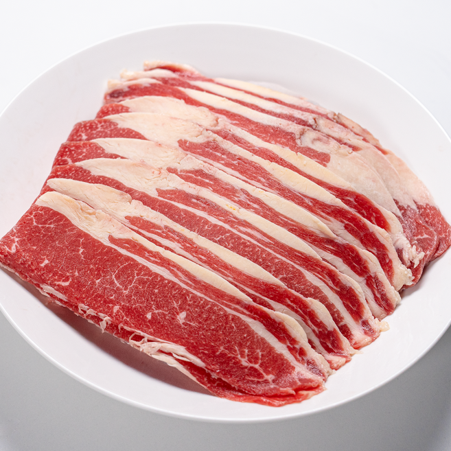 호주산 목초우 차돌양지 자연방목 청정우 샤브샤브용 소고기 (1.3mm), 1개, 1kg