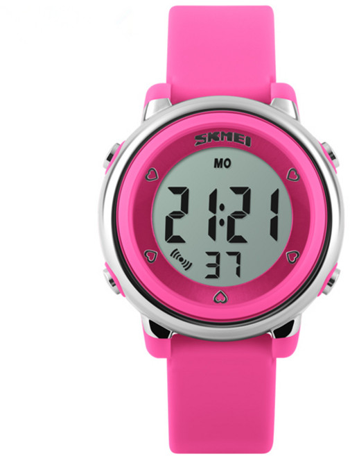 컬러LED 대만IC칩셋 일본배터리 패션 우레탄방수 전자손목시계