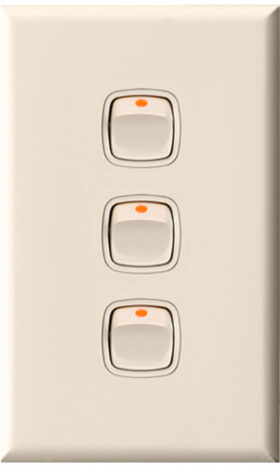 르그랑 엑셀 베이지) 스위치3구 + 국내전용피스, 1개