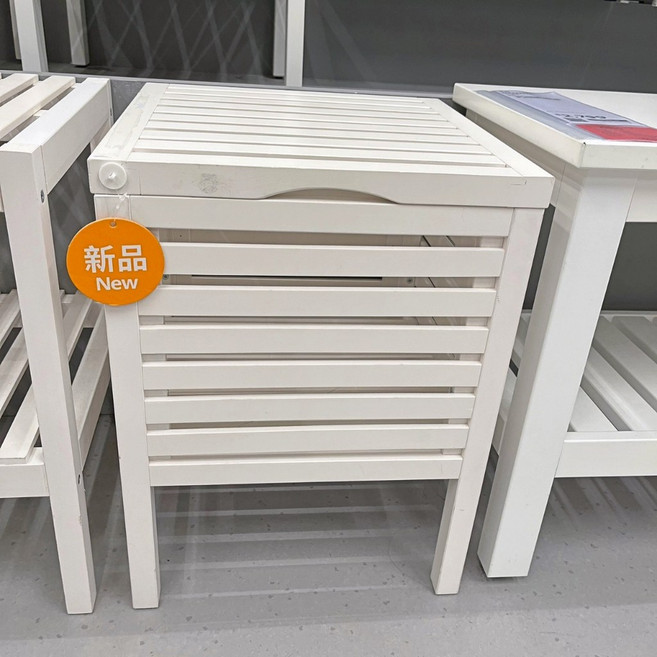 IKEA MUSKAN 長凳/收納凳 凳子 椅凳 收納層架 戶外椅, 1個, MUSKAN 收納椅凳,⚠️一單限一組，無法與其他商品合併⚠️