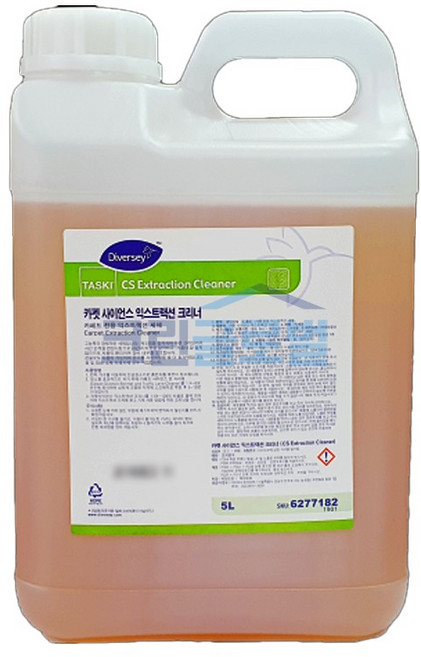 (다이버시코리아)카펫사이언스익스트랙션크리너-카펫트전용세제(5L), 1개, 5L