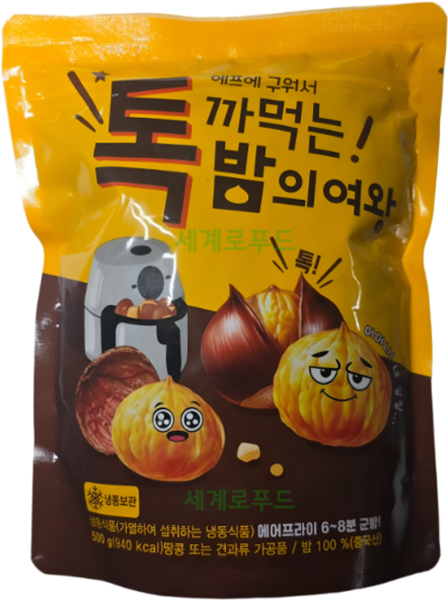 톡까먹는 밤의여왕 약단밤 군밤, 1개, 500g