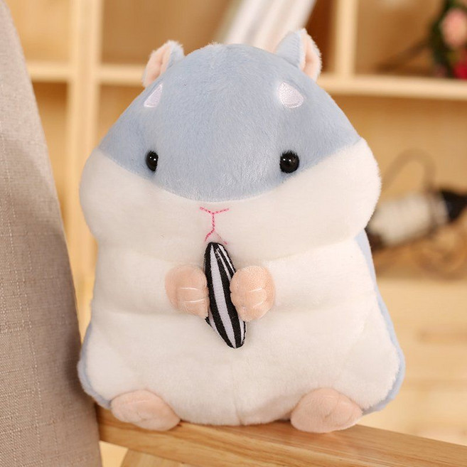 햄스터인형 봉제인형 인형 동물인형 선물 동물 귀여운, 30 cm, 2. 파란색, 1개