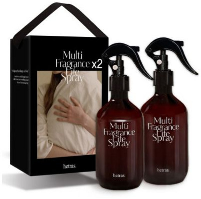 헤트라스 섬유향수 300mlx2개 선물SET 라튤립샤워