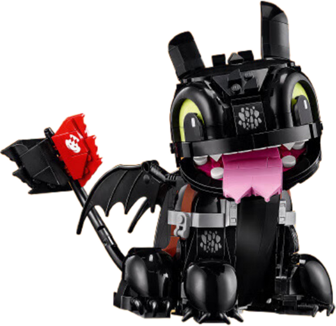 레고 아이콘 드래곤 길들이기 투슬리스 10375, 1개, 혼합색상