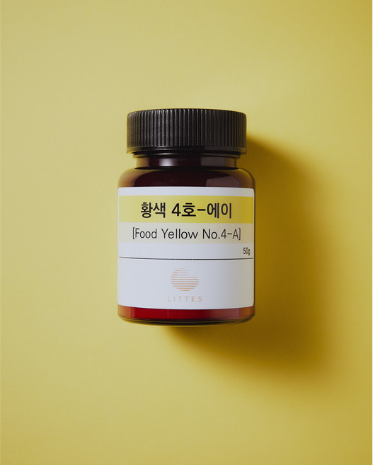 리트 식용색소 분말 황색 4호 에이, 50g, 1개