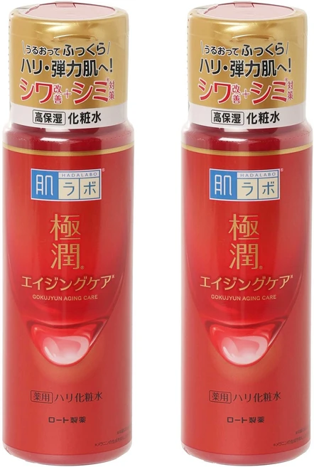 하다라보 고쿠쥰 에이징 케어 탄력 화장수, 2개, 170ml - 쿠팡