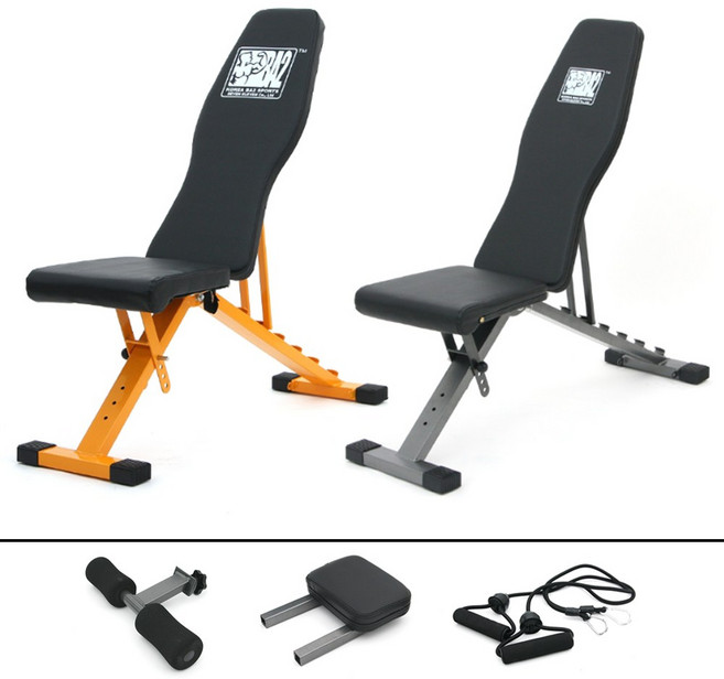 바투스포츠 접이벤치 BM200전용 발걸이 목받침 탄력밴드 추가옵션(확장)