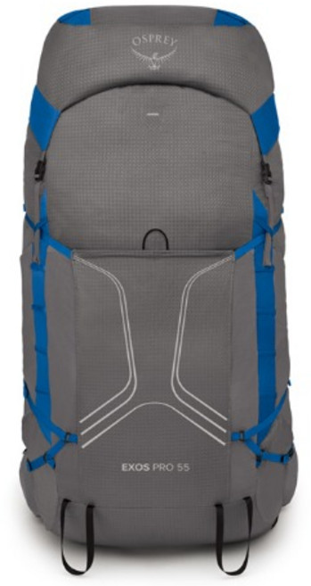 오스프리 엑소스 프로 55L 남자 등산 배낭 백패킹 트레킹 가방 55리터 OPC1MBP015 블루, DALE GREY/AGAM BLUE 남성용