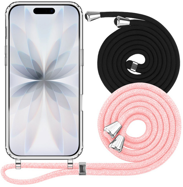 더조은셀러 세이프링 목걸이 줄 스트랩 케이스 2EA 아이폰 호환