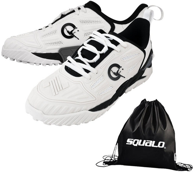 낫소 안정적인 트래핑과 컨트롤이 가능한 족구화 TS-400 스쿠알로 가방 포함 공격 수비에 용이