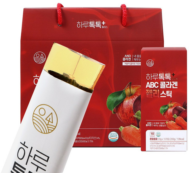 ABC 콜라겐젤리 스틱 하루톡톡 30개입, 1개, 200g