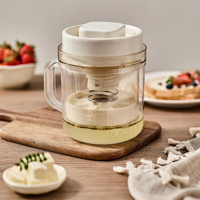 그릭요거트 메이커 만들기 유청분리기 대용량, 1개, 흰색