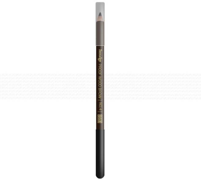미샤 스머지프루프 우드 아이브로우 연필 1.47g, 그레이 브라운, 1개