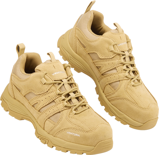 벤투라 4인치 안전화 KCs 안전인증 발편한 경량 초경량 작업화 사막화 전술화 VT-402L