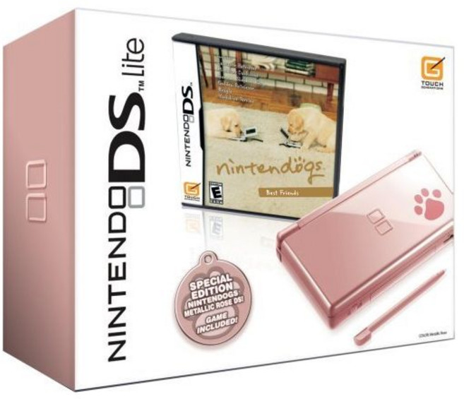 닌텐도 DS 라이트 - 메탈릭 로즈 닌텐도독스 버전 갱신Amazon Renewed, 닌텐도 DS 라이트 - 메탈릭 로즈 닌텐도독스 버전 리
