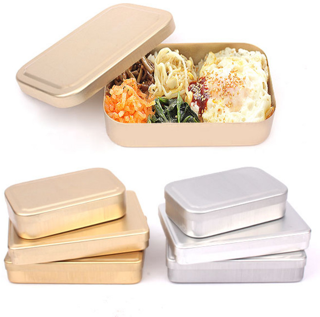 국산 추억의 양은도시락 옛날 도시락통 레트로 사각도시락, 선택04 대경 양은도시락 (백색)-구형1호, 1개